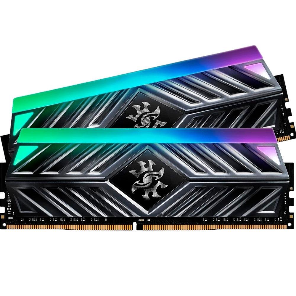 Memória XPG Spectrix D41 RGB, 32GB (2x16GB), 3600MHz, DDR4, CL18