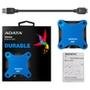SSD Externo Adata SD600Q, 240GB, USB 3.2, Azul - ASD600Q-240GU31-CBL