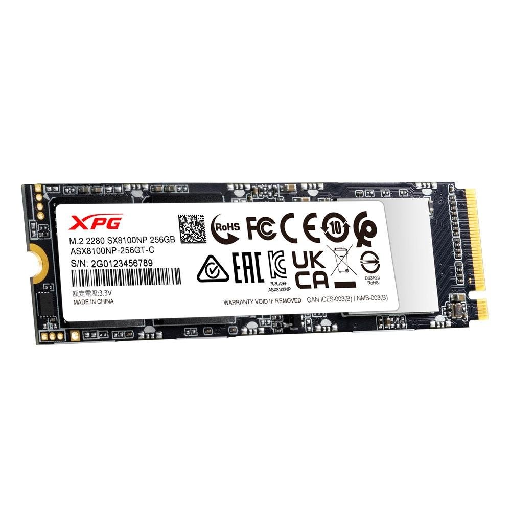 SSD 256 GB XPG SX8100 | KaBuM!