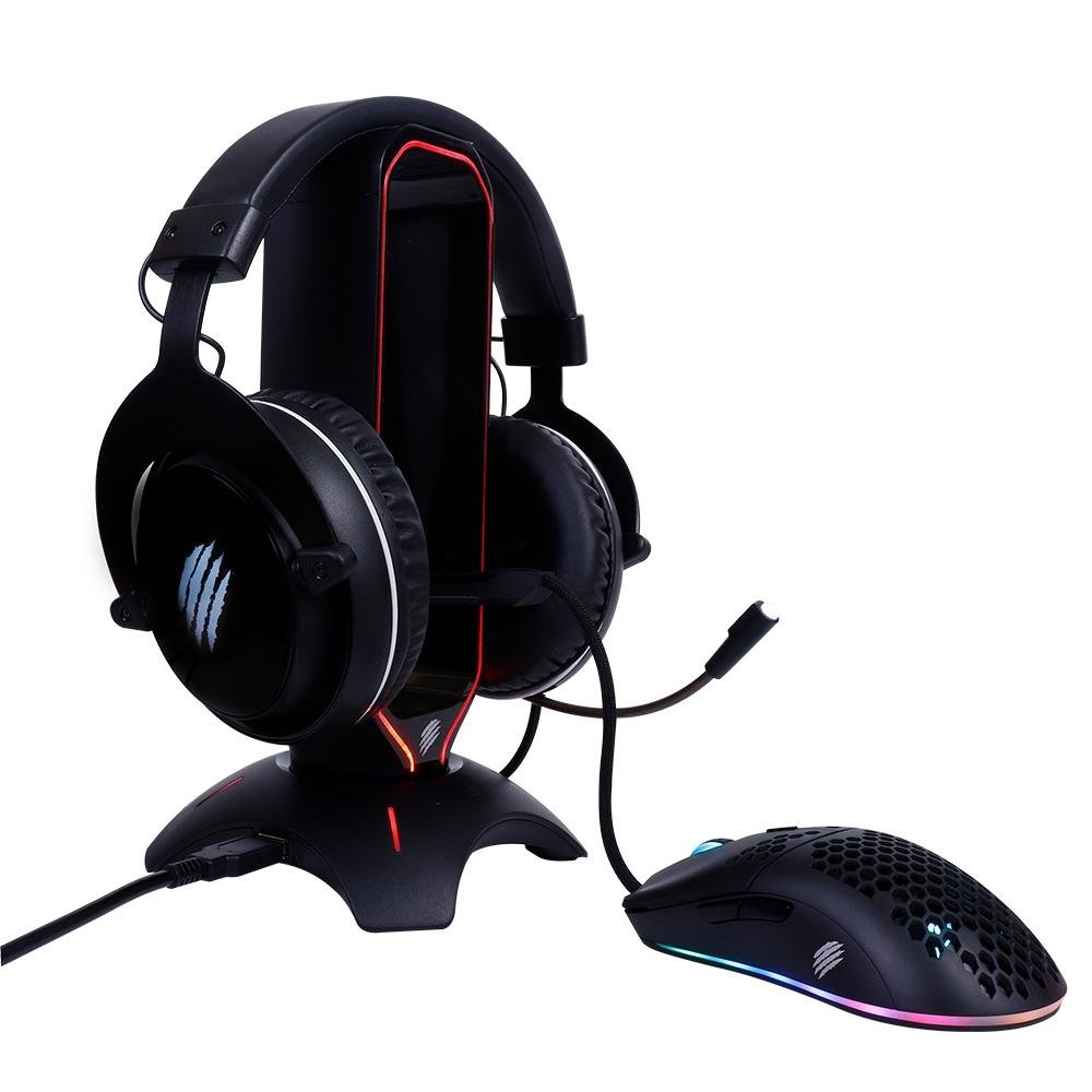 Suporte para Headset Gamer OEX Squad, RGB, 2 Portas USB 2.0 - SG100 Suporte para Headset Gamer OEX Squad, RGB, 2 Portas USB 2.0 - SG100