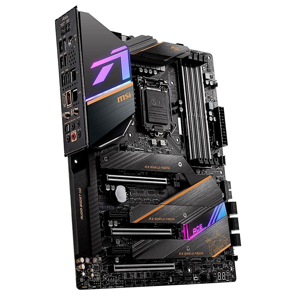 Placa Mãe MSI MEG Z490 Ace, Intel LGA 1200, ATX, DDR4 | KaBuM!