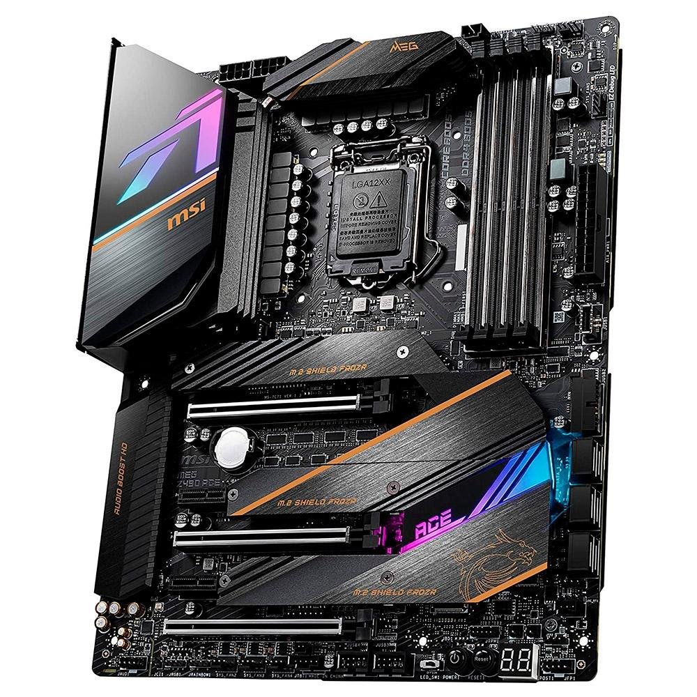 Placa Mãe MSI MEG Z490 Ace, Intel LGA 1200, ATX, DDR4 | KaBuM!