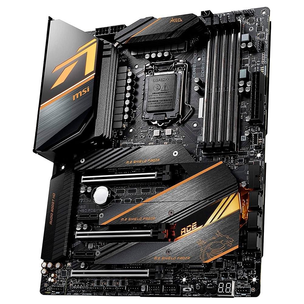 Placa Mãe MSI MEG Z490 Ace, Intel LGA 1200, ATX, DDR4 | KaBuM!