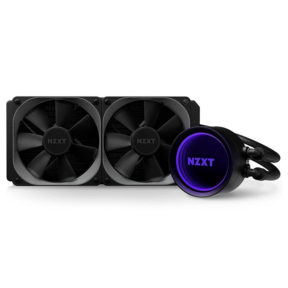 Water Cooler NZXT Kraken X63, 280mm, RGB - RL-KRX63-01 | KaBuM!