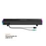 Soundbar Gamer Husky Snow, 4W, Iluminação RGB, USB, P2, Preta - HSB110PT
