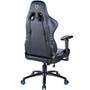 Cadeira Gamer Husky Gaming Storm, Azul, Preto e Branco, Com Almofadas, Reclinável, Descanso de Braço 2D - HST-BBW