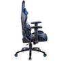 Cadeira Gamer Husky Gaming Storm, Azul, Preto e Branco, Com Almofadas, Reclinável, Descanso de Braço 2D - HST-BBW