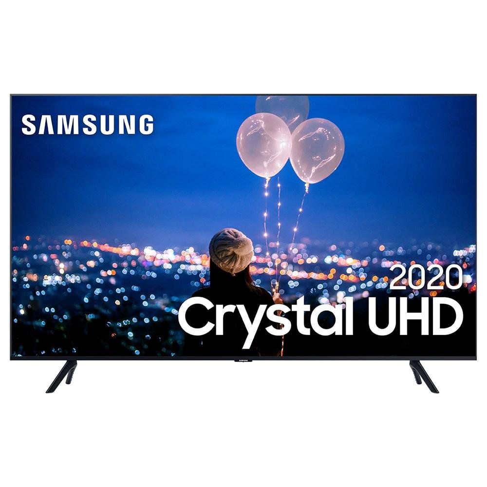 Smart TV Samsung 82 Polegadas Crystal UHD 4K, 3 HDMI, Design sem Limites, Alexa, Controle Único, Visual Livre de Cabos - UN82TU8000GXZD Smart TV Samsung 82 Polegadas Crystal UHD 4K, 3 HDMI, Design sem Limites, Alexa, Controle Único, Visual Livre de Cabos - UN82TU8000GXZD