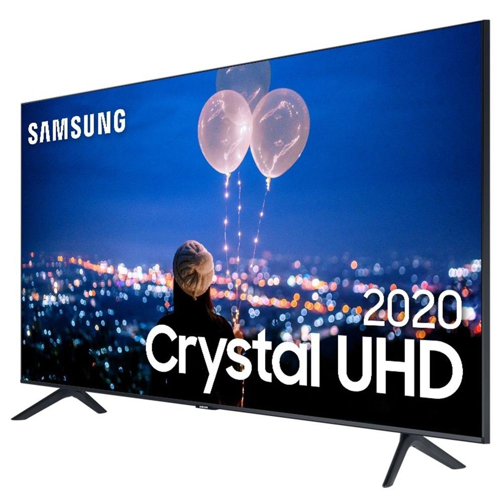 Smart TV Samsung 82 Polegadas Crystal UHD 4K, 3 HDMI, Design sem Limites, Alexa, Controle Único, Visual Livre de Cabos - UN82TU8000GXZD Smart TV Samsung 82 Polegadas Crystal UHD 4K, 3 HDMI, Design sem Limites, Alexa, Controle Único, Visual Livre de Cabos - UN82TU8000GXZD