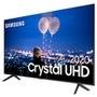Smart TV Samsung 82 Polegadas Crystal UHD 4K, 3 HDMI, Design sem Limites, Alexa, Controle Único, Visual Livre de Cabos - UN82TU8000GXZD
