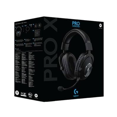 Headset Gamer Sem Fio Logitech G PRO X Wireless LIGHTSPEED 7.1 Dolby  Surround, Blue VOICE, Drivers PRO-G 50 mm - 981-000906