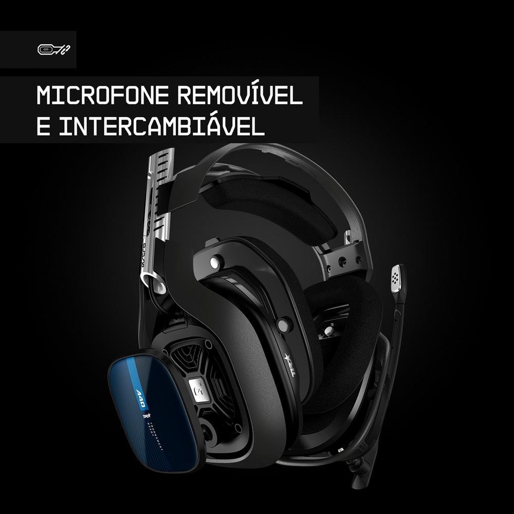 Headset ASTRO Gaming A40 TR, PS5, Xbox, PC | KaBuM