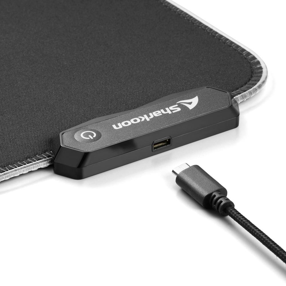 Mousepad Gamer Sharkoon 1337 Gaming Mat V2 900, RGB, Speed, Estendido (900x425)