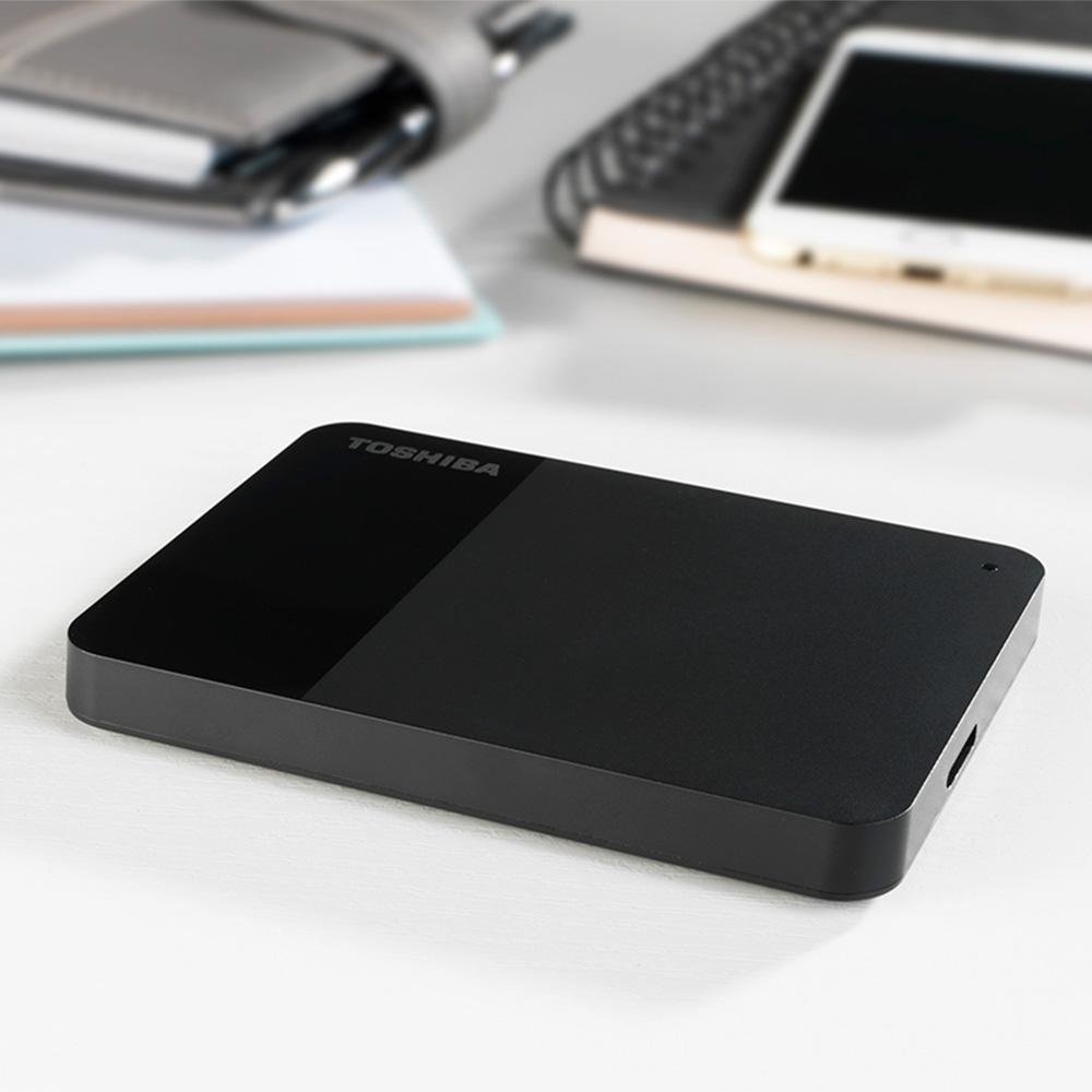 HD Externo Toshiba Canvio Ready, 4TB, USB 3.0, Preto - HDTP340XK3CA