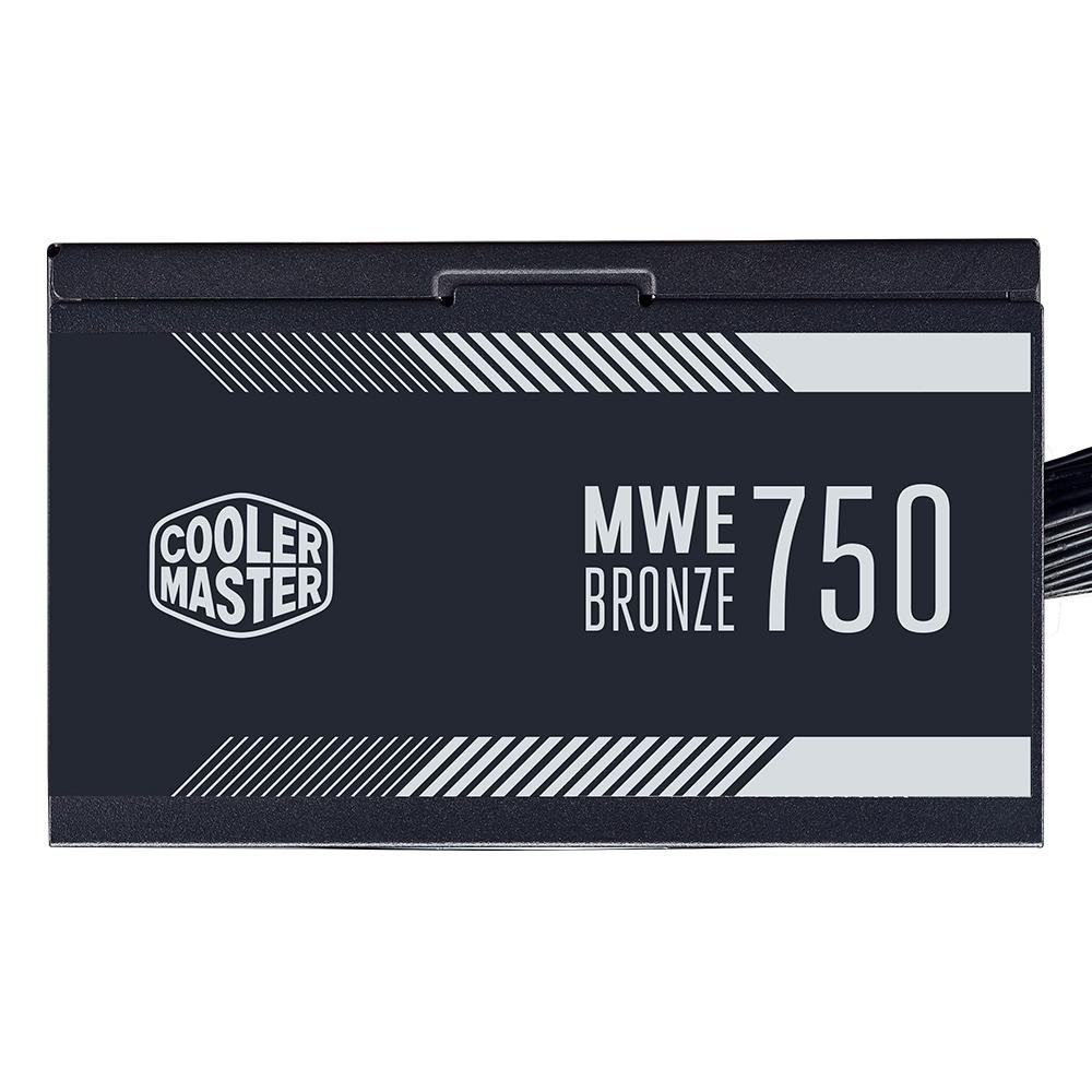 Fonte Cooler Master MWE V2, 750W, 80 Plus Bronze - MPE-7501-ACAAB-WO