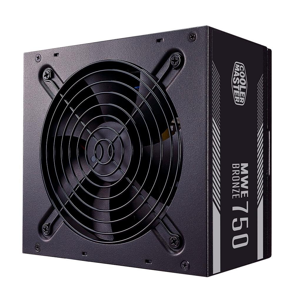 Fonte Cooler Master MWE V2, 750W, 80 Plus Bronze - MPE-7501-ACAAB-WO