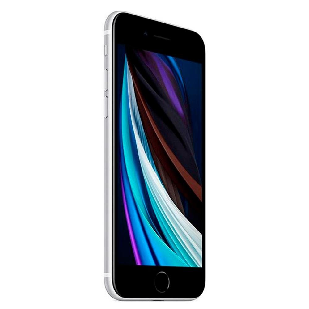 Iphone SE 64GB Branco, Tela 4.7,  Câmera Traseira 12MP + Selfie  7MP - MHGQ3BR/A