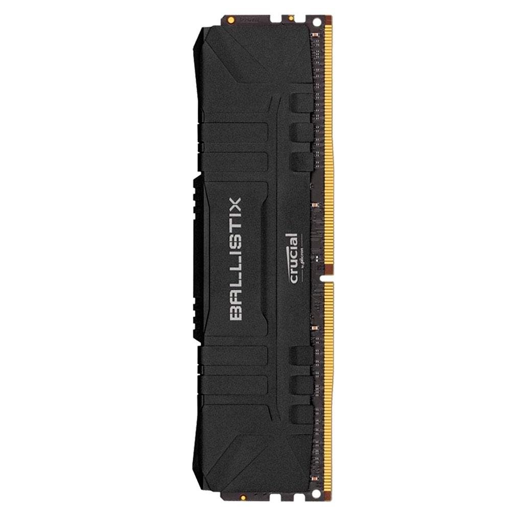 Memória RAM Crucial Ballistix, 8GB, DDR4, 3000MHz, CL15, Preto - BL8G30C15U4B Memória RAM Crucial Ballistix, 8GB, DDR4, 3000MHz, CL15, Preto - BL8G30C15U4B