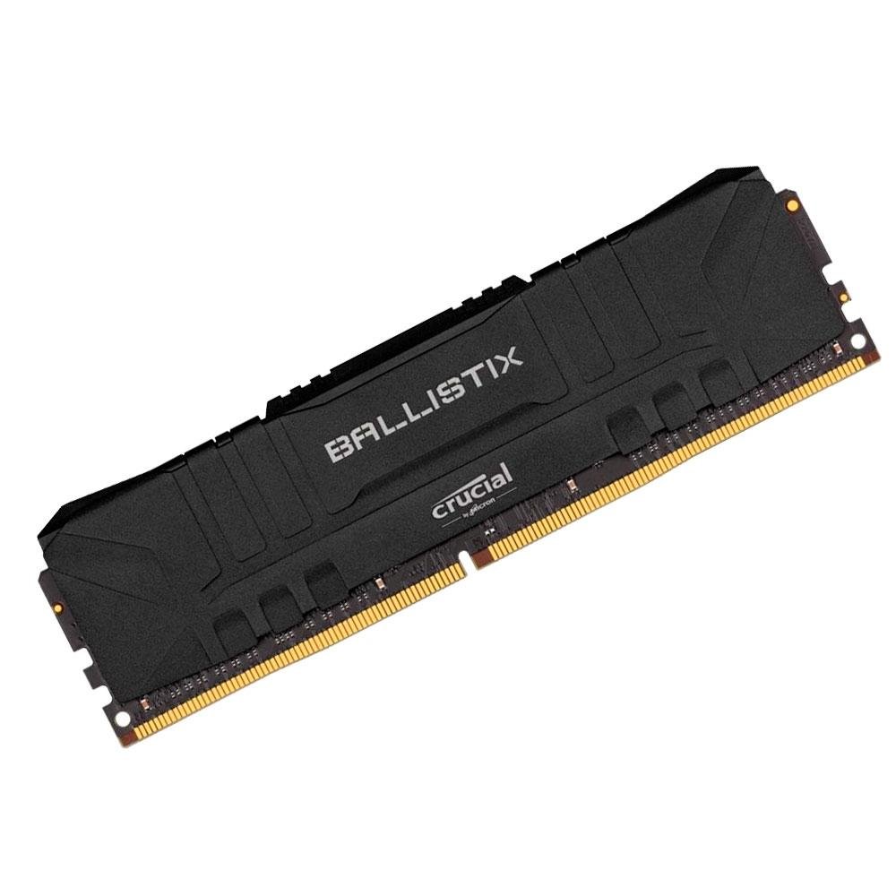 Memória Crucial Ballistix 8GB DDR4 3000 Mhz, CL15