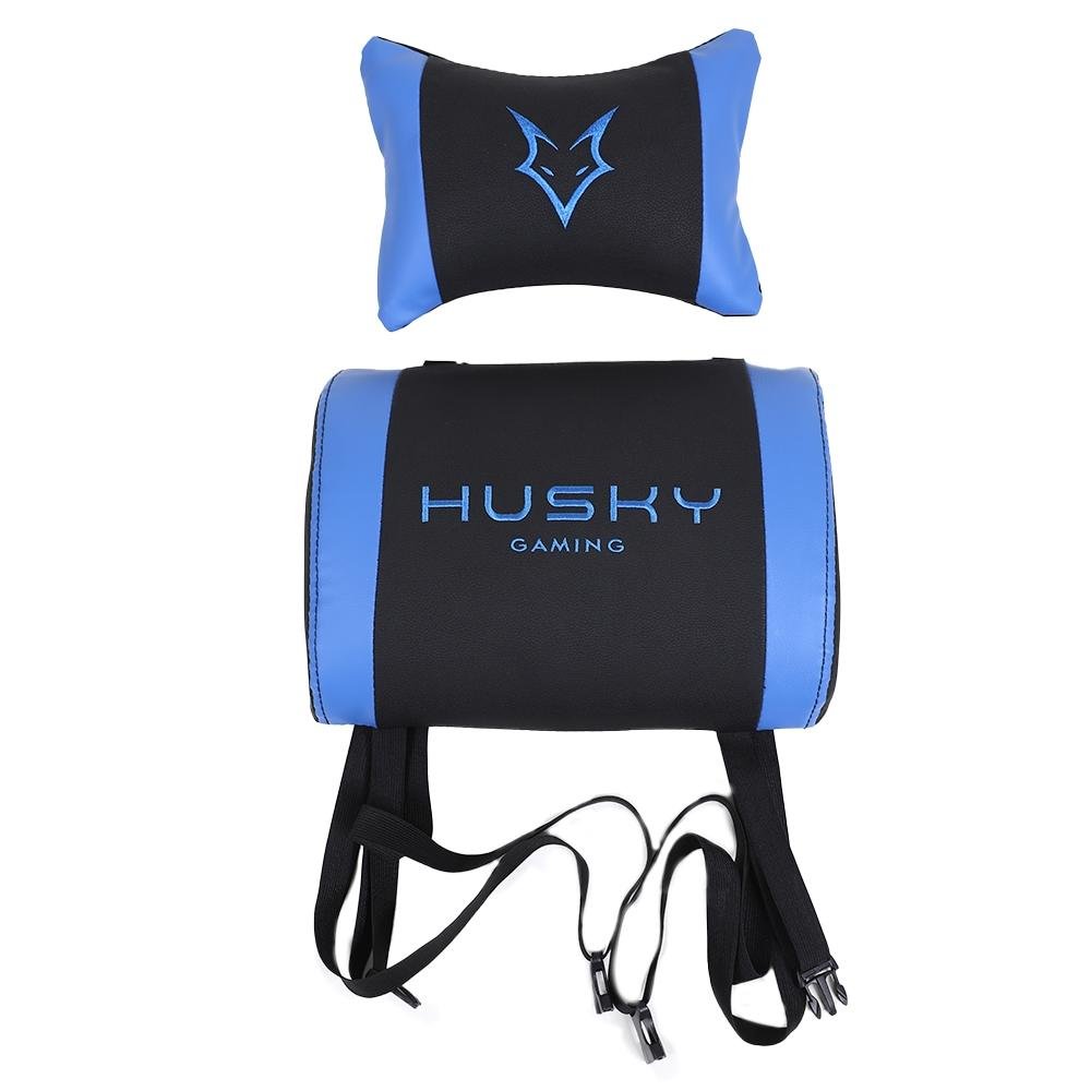 Cadeira Gamer Husky Gaming Tempest 500, Preto e Azul, Com Almofadas, Descanso Para Pernas Retrátil, Reclinável - HGMA081 Cadeira Gamer Husky Gaming Tempest 500, Preto e Azul, Com Almofadas, Descanso Para Pernas Retrátil, Reclinável - HGMA081