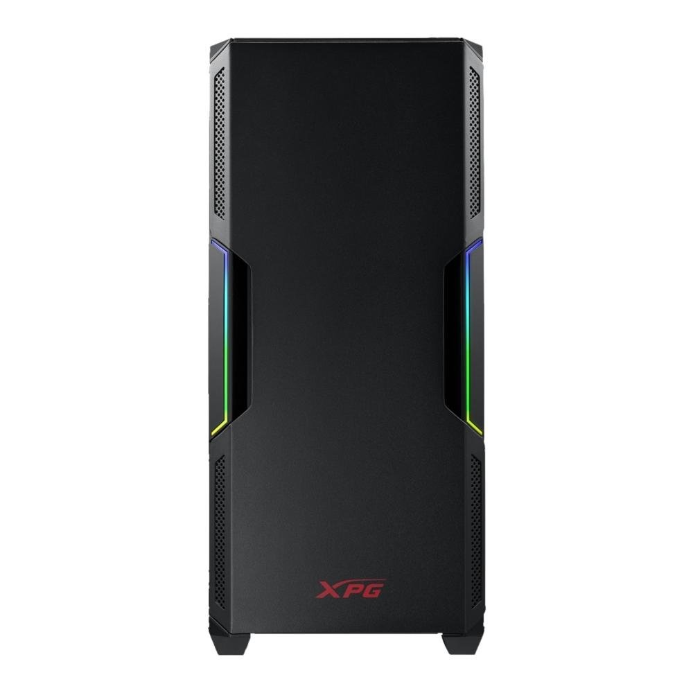 Gabinete Gamer XPG Starker Compact, Mid Tower, Lateral em Vidro Temperado, 2x Cooler Fan ARGB, Preto - 75260179 Gabinete Gamer XPG Starker Compact, Mid Tower, Lateral em Vidro Temperado, 2x Cooler Fan ARGB, Preto - 75260179