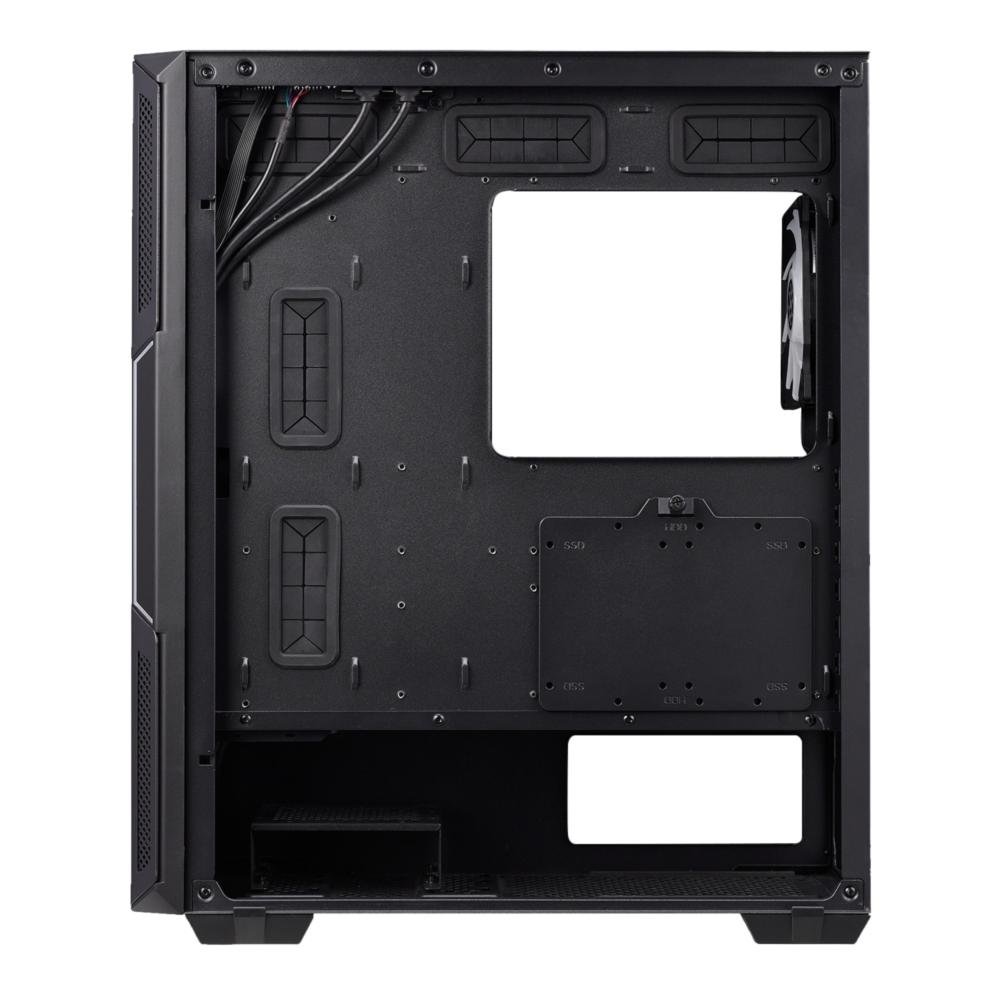Gabinete Gamer XPG Starker Compact, Mid Tower, Lateral em Vidro Temperado, 2x Cooler Fan ARGB, Preto - 75260179 Gabinete Gamer XPG Starker Compact, Mid Tower, Lateral em Vidro Temperado, 2x Cooler Fan ARGB, Preto - 75260179
