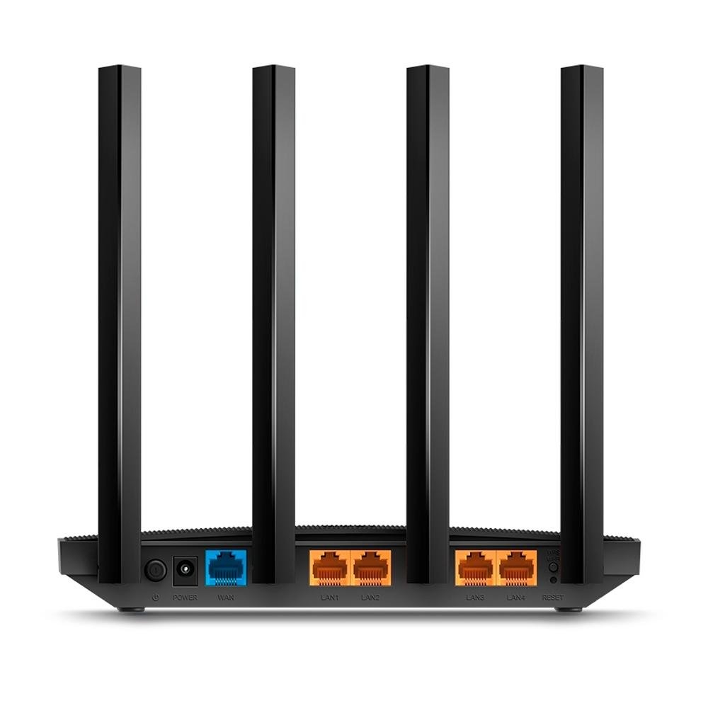 Roteador TP-Link Archer C6 V4, AC1300, MU-MIMO, Wireless Dual Band, 4x Antenas, Portas 4x Gigabit (1x WAN, 4x LAN) - TPN0254