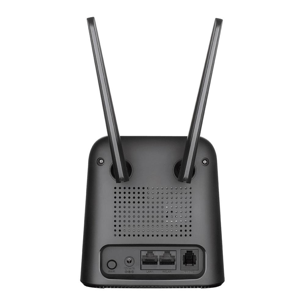 Roteador D-Link 4G LTE Wireless, 1x LAN Gigabit, 2x Antenas, Preto - DWR-920V