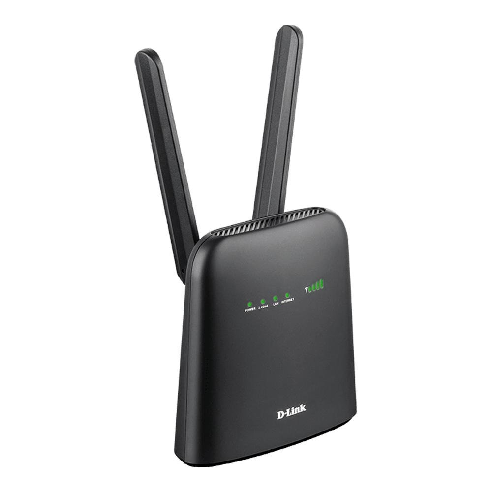 Roteador D-Link 4G LTE Wireless, 1x LAN Gigabit, 2x Antenas, Preto - DWR-920V
