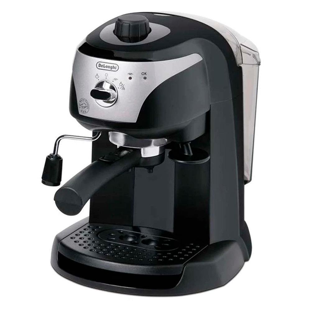 Máquina de Café DeLonghi Expresso Manual EC220.CD 1100W, 15 BAR, 127V, Preto - 0132151067 Máquina de Café DeLonghi Expresso Manual EC220.CD 1100W, 15 BAR, 127V, Preto - 0132151067
