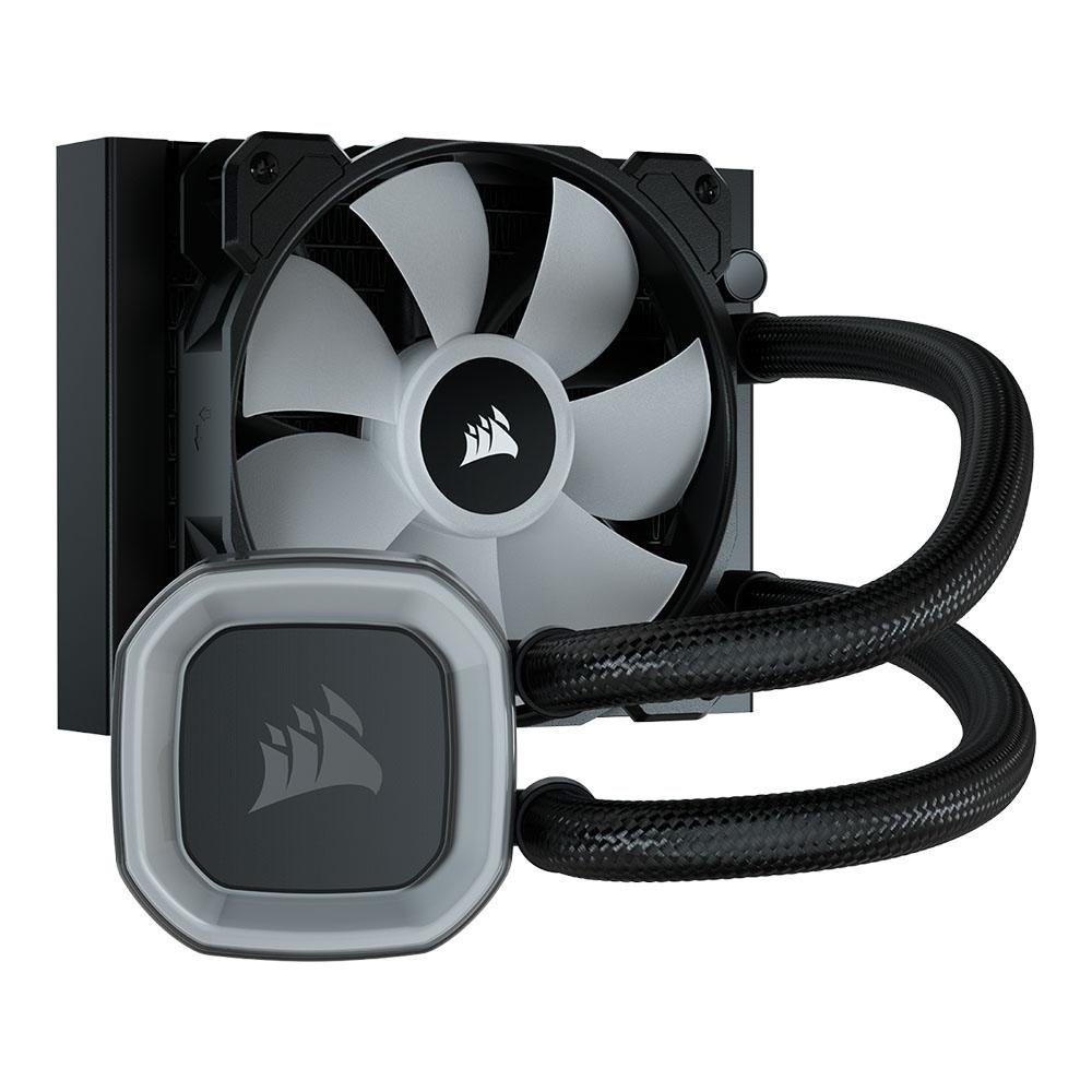Water Cooler Corsair H55, RGB, 120mm, AMD/Intel, Preto - CW-9060052-WW Water Cooler Corsair H55, RGB, 120mm, AMD/Intel, Preto - CW-9060052-WW