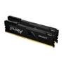 Memória RAM Kingston Fury Beast, 16GB (2x8GB), 3733MHz, DDR4, CL19, Preto - KF437C19BBK2/16