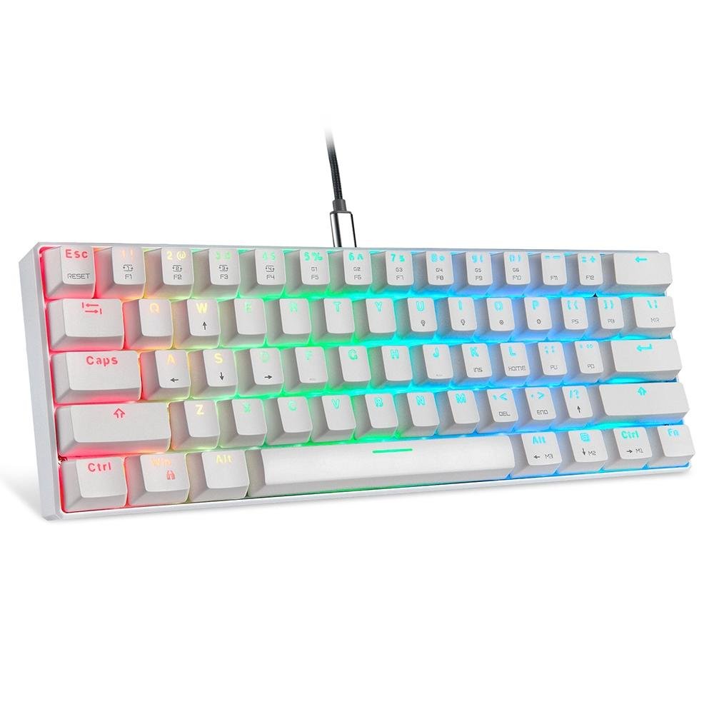 Teclado Mecânico Gamer Motospeed CK61 RGB | KaBuM!