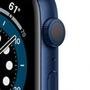 Apple Watch S6 44MM GPS com Case de Alumínio Blue e Sport Band Deep Navy - M00J3LL/A