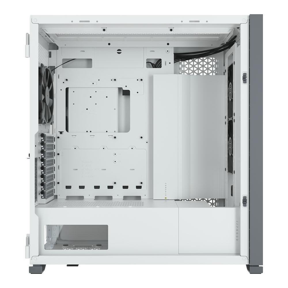 Gabinete Gamer Corsair 7000D Airflow, Full Tower, Lateral em Vidro Temperado, 3x FANs, Branco - CC-9011219-WW
