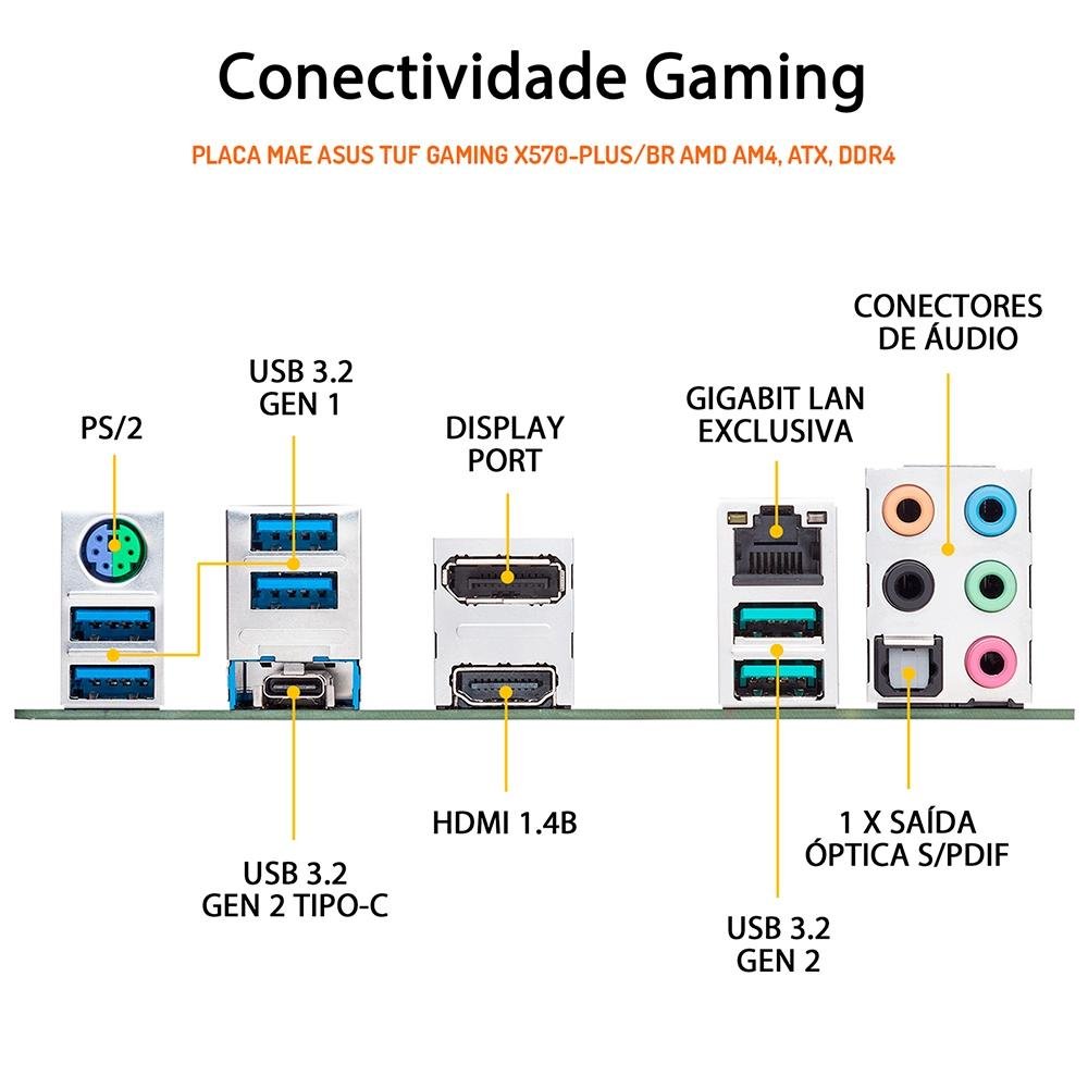 PC Gamer OnPress Powered By Asus AMD Ryzen 7 5800X, RTX 3070 8GB, 16GB DDR4, SSD 500GB, Linux, Preto - ONGR758XT3716M25 PC Gamer OnPress Powered By Asus AMD Ryzen 7 5800X, RTX 3070 8GB, 16GB DDR4, SSD 500GB, Linux, Preto - ONGR758XT3716M25