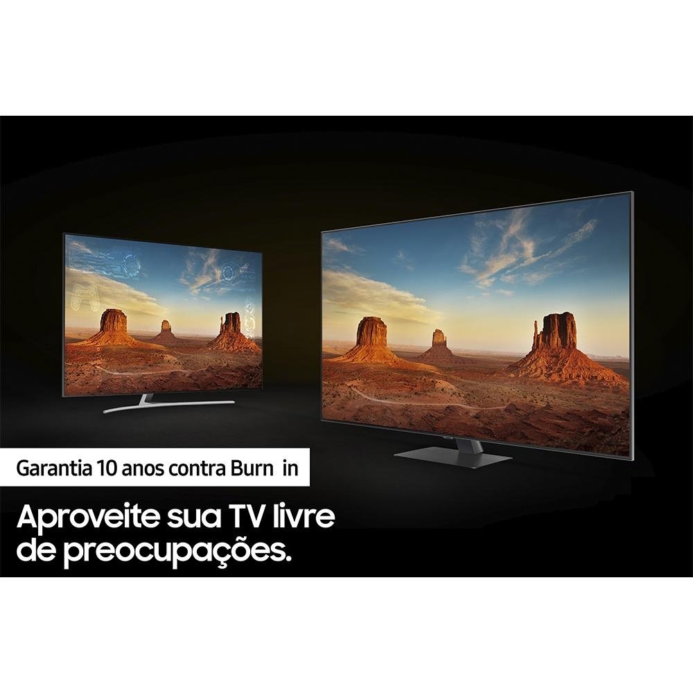 Smart TV Samsung 50 Polegadas 4K QLED, HDMI, USB, Modo Game, Processador IA, Pontos Quânticos, Alexa Google Assistente - QN50Q80AAGXZD Smart TV Samsung 50 Polegadas 4K QLED, HDMI, USB, Modo Game, Processador IA, Pontos Quânticos, Alexa Google Assistente - QN50Q80AAGXZD