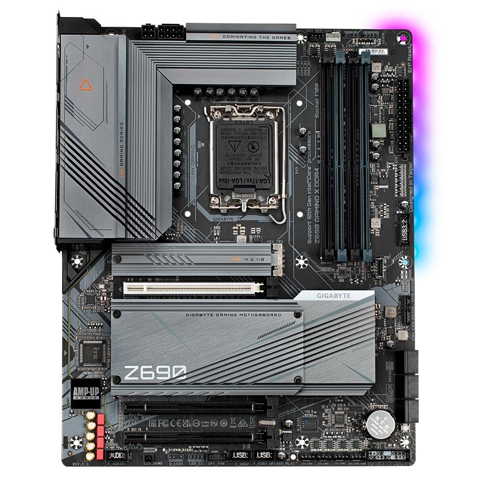Placa Mãe Gigabyte Z690 Gaming X DDR4, Intel LGA 1700, ATX, DDR4