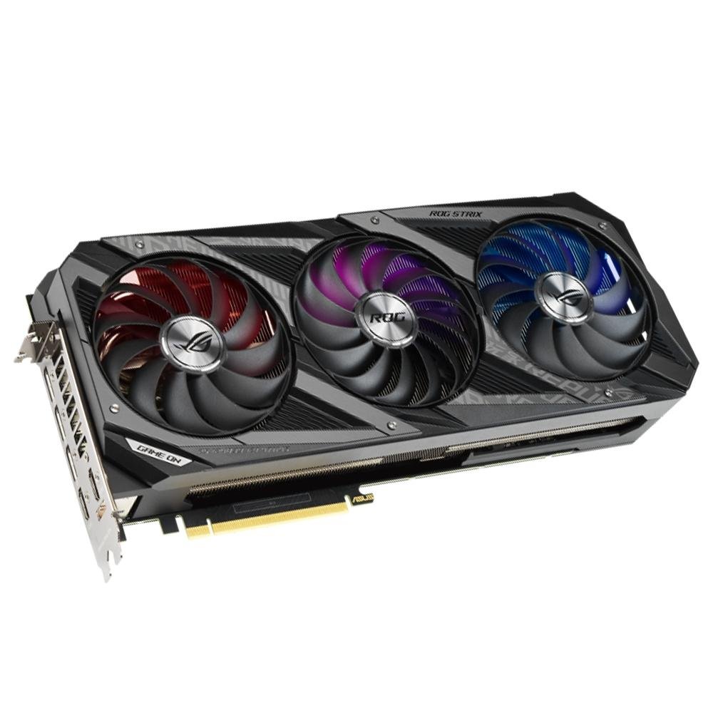 Placa de Vídeo Asus Rog Strix RTX 3080 10G V2 Gaming, LHR, DLSS