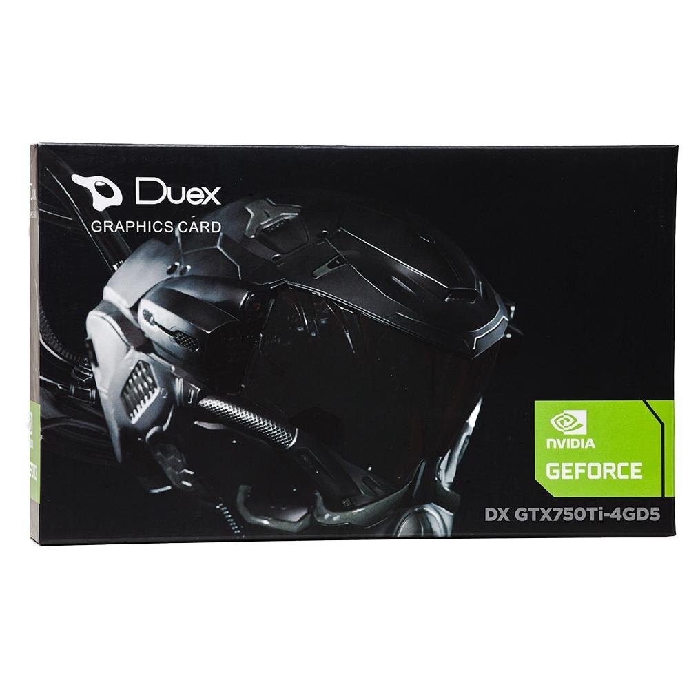 Placa de Vídeo GTX 750 Ti Duex NVIDIA GeForce, 4GB, DDR5 - DXGTX750TI4GD5