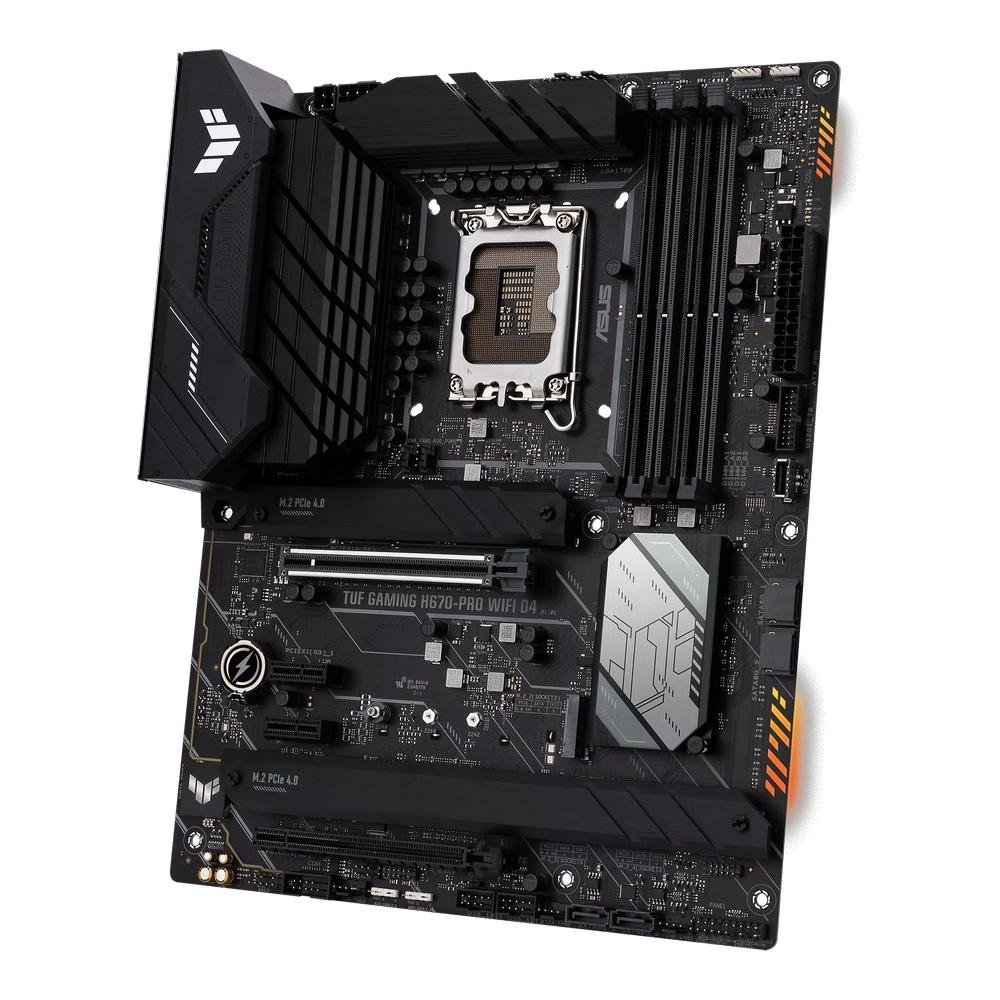 Placa Mãe Asus TUF Gaming H670-PRO Wi-Fi D4, LGA 1700 H670, ATX