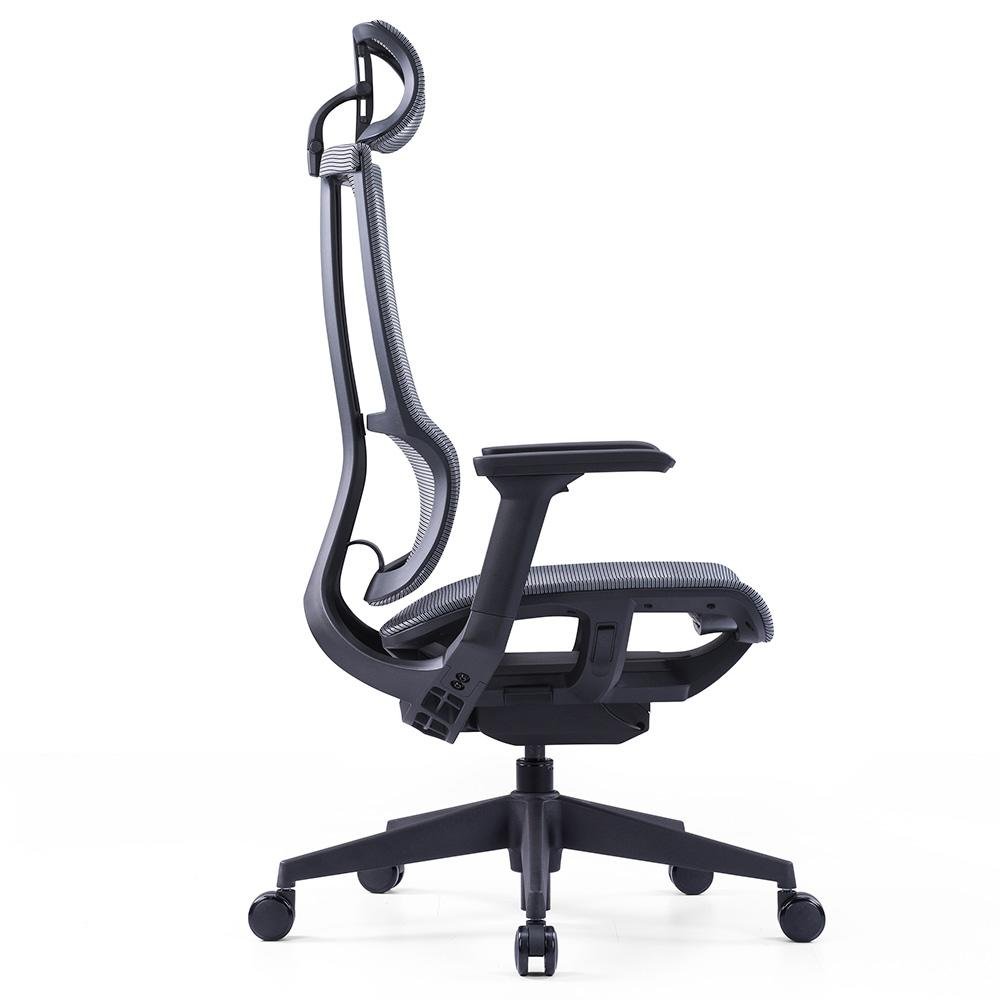 Cadeira Office Husky Technologies Sit 770, Até 120 kg, Encosto de Cabeça 2D, Encosto de Braço 3D, Apoio para Pés, Preto - HOFB013 Cadeira Office Husky Technologies Sit 770, Até 120 kg, Encosto de Cabeça 2D, Encosto de Braço 3D, Apoio para Pés, Preto - HOFB013
