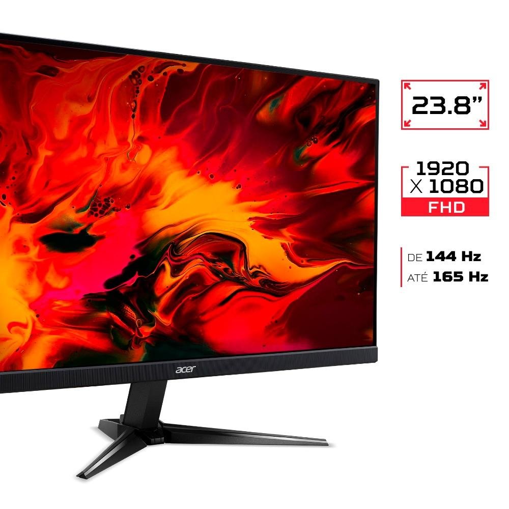 Acer QG241Y 23.8型 液晶モニター 2022年製 HDMI対応 Monitor Gamer Acer Nitro QG241Y P 23.8 | KaBuM!