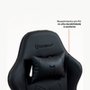 Cadeira Gamer Husky Storm 100, Até 120kg, Almofadas, Reclinável 135º, PU, Preta - HCG100PT