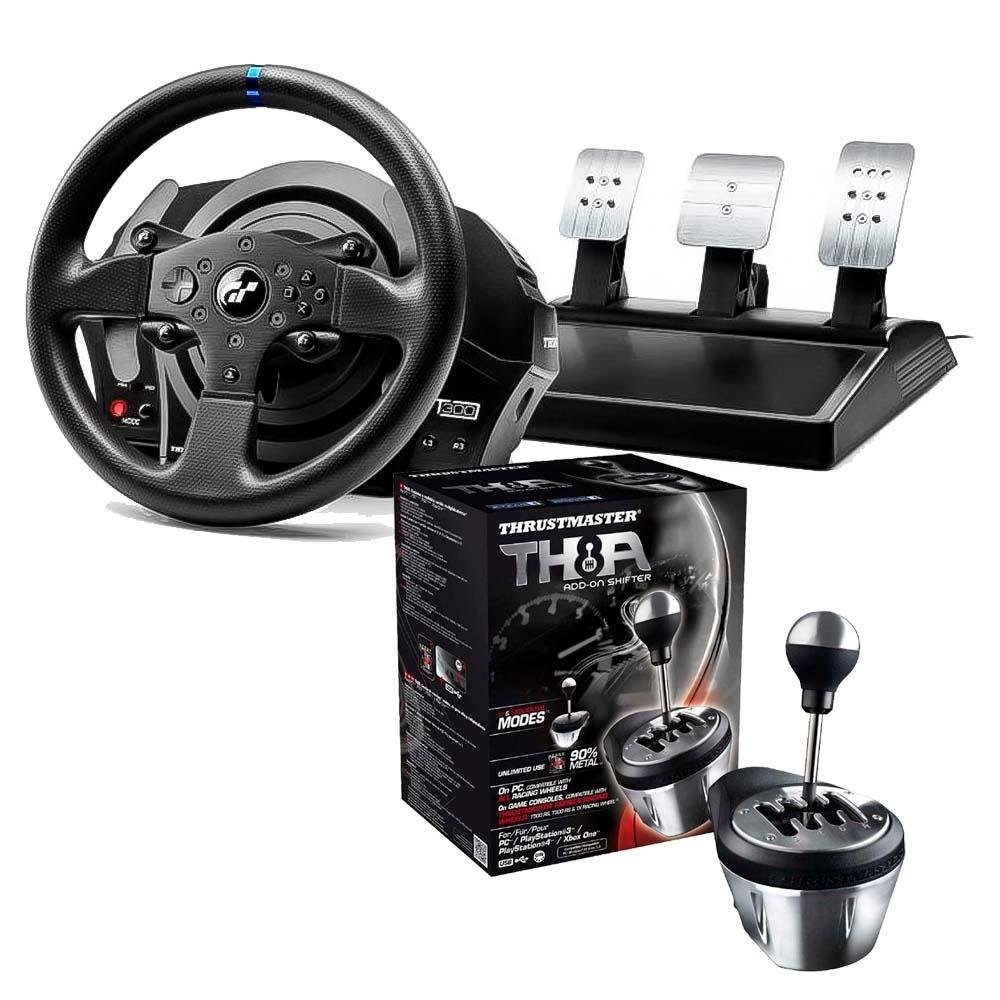 Kit Volante E Pedais Thrustmaster T300 RS GT Edition Para PC PS5 PS4 