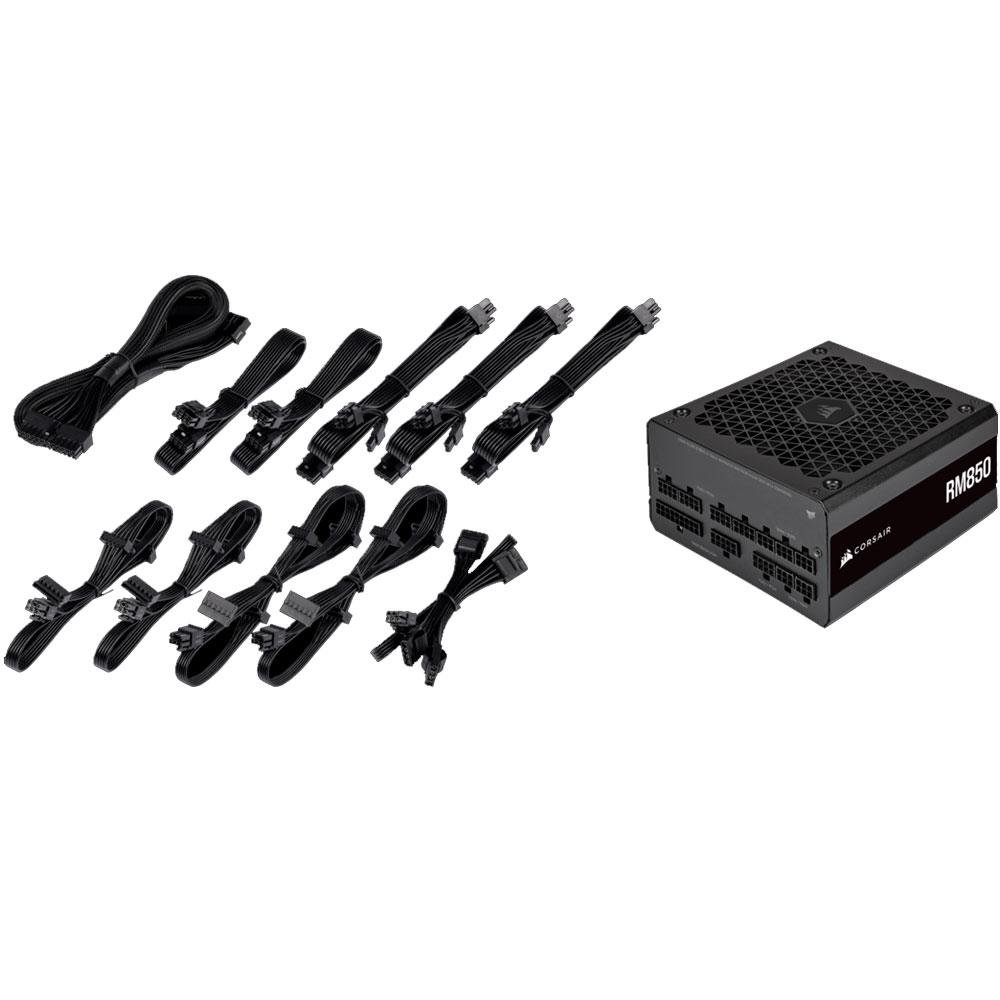 Fonte Corsair RM850 80 Plus Gold Modular | KaBuM!
