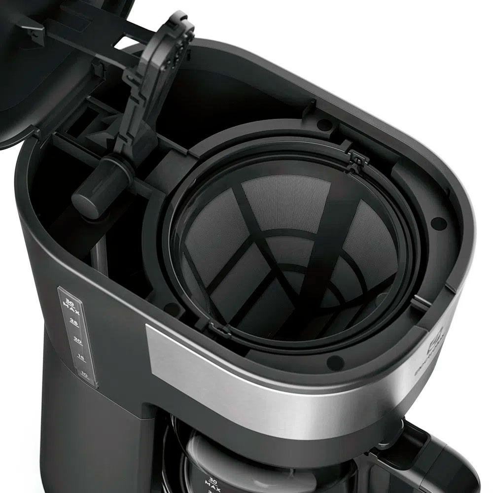 Cafeteira Elétrica Electrolux Programável com Timer Experience (ECM25) 127V - ECM25 Cafeteira Elétrica Electrolux Programável com Timer Experience (ECM25) 127V - ECM25