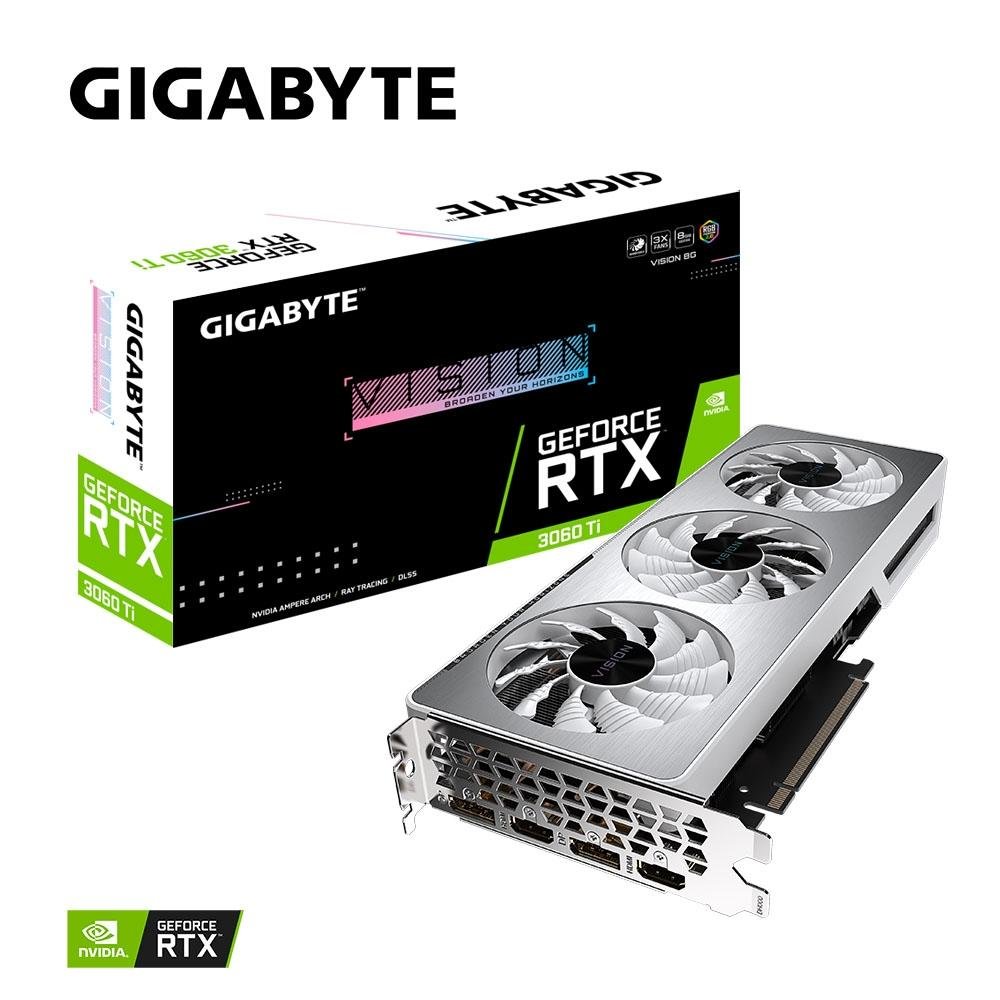 Placa de Vídeo Gigabyte NVIDIA RTX3060 Ti | KaBuM!