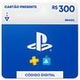 Gift Card PlayStation Store R$300 - Cartão Presente Digital - Exclusivo Brasil