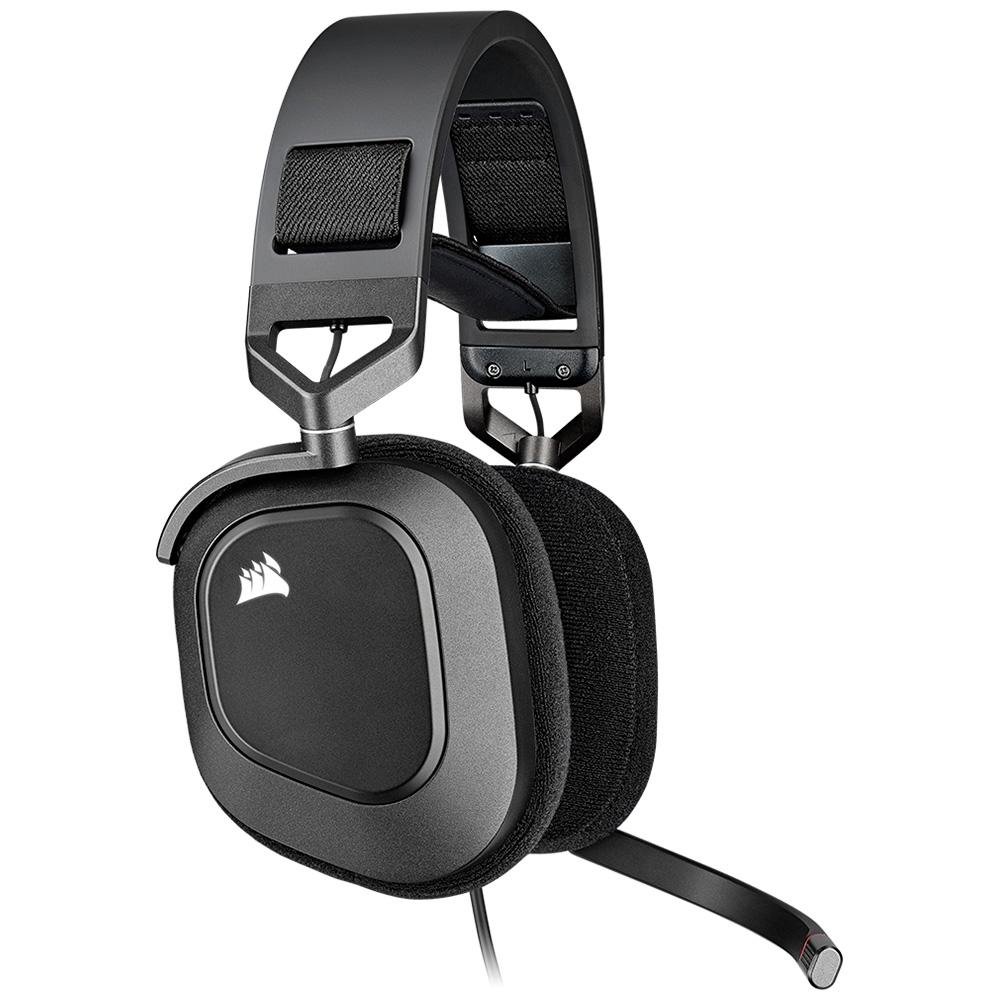 Headset Gamer Corsair HS80 Premium, RGB, Surround, Dolby 7.1, Drivers 50mm, Preto - CA-9011237-NA